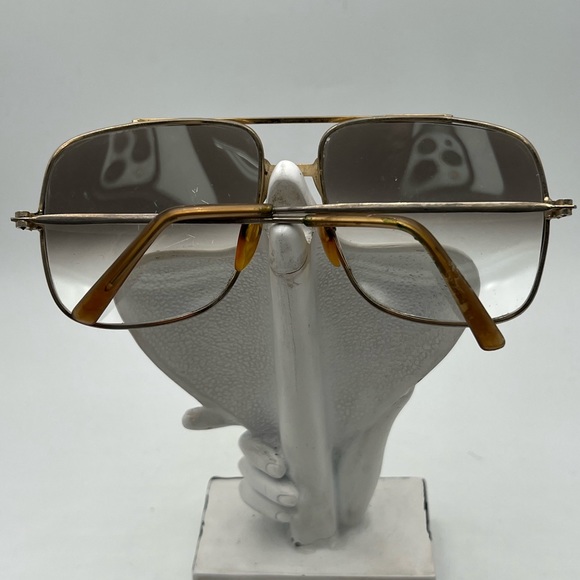 Vintage Solarmate Gold Pilot Sunglasses Frames - Picture 4 of 5